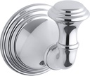KOHLER K-10555-CP Devonshire Robe Hook, Elegant Finish, Easy to Install, Durable Construction, Polished Chrome