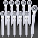 10 Pack Correction Tape Pen Correctional Ink Tape Push Pull Protective, Easy to Use Applicator for School Office Supplies, 0.2 x 236 Inch(White Color)