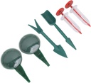6 Piece Sowing Seeds Dispenser Set Portable Planting Spreader Seedling Tool Handheld Potted Mini Seeder Utensil 6-Piece Set Seeding Spreading Tool Seeding Tool Spreaders