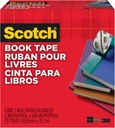 Scotch Book Tape, 2 in x 540 in, Excellent for Repairing, Reinforcing Protecting, and Covering (845)