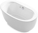 Kohler K-24009-GH-0 Sunstruck Bathtub, White