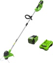Greenworks 40V 12" Cordless String Trimmer, 2.0Ah Battery and Charger Included