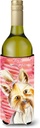 Caroline's Treasures CK1389LITERK Yorkie Yorkshier Terrier Love Wine Bottle Hugger Bottle Cooler Sleeve Hugger Machine Washable Collapsible Insulator Beverage Insulated Holder