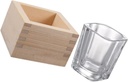 4pc Sake Cup Set Japanese Saki Cups Glass Sake Japanese Sets for Party