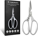 Poultry Scissors,Ultra Heavy Duty Kitchen Poultry Shears, Razor Sharp All Purpose Kitchen Scissor, 4,0mm Super Thick, Serrated Blades, Non Slip Stainless Steel Razor Sharp Cooking Scissors (1 Pack)