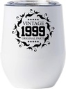 Vintage 1999 Original Parts Wine Glass 26 Years Cup 26th Birthday Tumbler Gifts