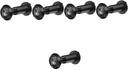 5pcs Peephole Lens Security Door Cat Eye Front Door Peephole Viewer Wide Angle View
