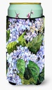 Caroline's Treasures 8730TBC Hydrangea Tall Boy Hugger Can Cooler Sleeve Hugger Machine Washable Drink Sleeve Hugger Collapsible Insulator Beverage Insulated Holder
