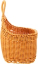 GLEAVI Hanging Fruit Vegetable Storage Basket Large Capacity Woven Wall Basket Kitchen Decor Easy to Clean Plastic