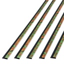 FASÄDE 47 in. Decorative Vinyl J Trim Copper Fantasy (5 Pack)