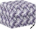 Toaster Covers 2 Slice Wide Slot Bread Toaster Oven Dust Cover Waterproof Small Kitchen Appliance Cover Fingerprint Protection for Home Kitchen Decor, Violet Rose