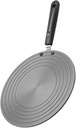 Induction Cooktop Heat Diffuser Plate Metal Converter for Gas Electric Stoves Compatible with Cookware Multipurpose Cooking Tool with Handle