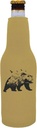 Mountain Bear Beer Bottle Coolie (Khaki, 1)