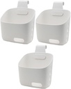 Luxshiny 3pcs Hanging Organizer Baskets Cottagecore Kitchen Storage Baskets for Kitchen