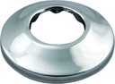 Westbrass R406-26 1-1/2" OD Opening x 2-1/2" OD Exterior Diameter Low Pattern Sure Grip Flange, Polished Chrome