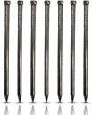 1" Inch 2D Small Head - Premium Quality Polished Finishing Nails Hand-Drive Hardware Carbon Steel Nail for Picture Hanging, Wood, Frame, Plaster and Concrete Wall - DIY (1200)