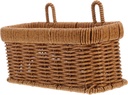 Woven Wall Basket for Ginger and Garlic Storage Ventilated Hanging Bin for Kitchen Organization Rustic Style Farmhouse Material for Spices and Condiments