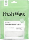 Fresh Wave Odor Eliminating & Deodorizing Packs, Bag of 6 - Safer Odor Relief for Small Spaces, Natural Plant-Based Odor Eliminator, Odor Absorbers for Home