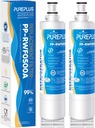 PUREPLUS 4396508 Refrigerator Water Filter, Replacement for EDR5RXD1, EveryDrop Filter 5, 4396510, 4392857, Kenmore 46-9010, 9085, LC400V, WF-NLC240V, RFC0500A, WF285, W10186668, 2Pack