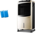 Air Coolers Evaporative Coolers Air Conditioner Portable Evaporative Small Misting Humidifier Fan and Bladeless Noiseless Fan for Office Dorm Room(Free Ice Tray)