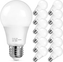MAXvolador A19 LED Light Bulbs 100-125 Watt Equivalent, 3000K Soft White LED Bulb 13-Watt,1500 Lumens, E26 Standard Base,No Flicker, Non Dimmable, Pack of 12