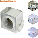 PP250 Centrifugal Fan - 2300m³/h High Speed Extractor Blower, for Fume Hood/Medicine Cabinets (Low Noise, Commercial Grade)