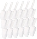Garneck 20pcs Ice Scoops Multipurpose Ice Shovel for Baking Rice Candy Flour Scoop