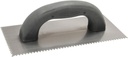 7/32” x 5/32” Allway SNTV2 SNT-Series Soft Grip V-Notch Trowel