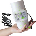 12V Inline Duct Fan 3 Inch 75Mm Ventilation Exhaust Booster 18W 68 Cfm Intake Fume Extractor Blower for Grow Tent Attic Kitchen (Color : Adjustable Speed, Size : 18w)