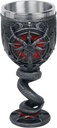 Nemesis Now Baphomet Goblet 16cm, Resin w/Stainless Steel, Black