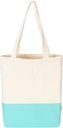 Canvas Book Tote Bag for Women Library Cloth Reusable Grocery Bags