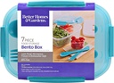 Better Homes & Gardens 7 Piece Food Storage Bento Box