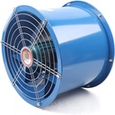 16 inch Axial Fan Portable Ventilator High Velocity Utility Blower Fan Fumes Exhaust Fan All Copper Motor Silent 550W 110V