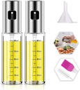 Oil Sprayer for Cooking,2 Pack 100ml Olive Oil Spritzer,Oil Sprayer for Air Fryer, Salad,BBQ,Roasting