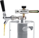 Stainless Steel Stem Beer keg Tap Faucet for 2L/3 . 6L/4L Mini Keg Beer Growler , CO2 Regulator , CO2 Regulator , Stainless Steel Stem Beer keg Tap Fco2 case co2 regulator beer tap handle beer faucet