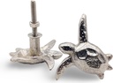5MOONSUN5's Cast Iron Turtle knob Iron Nautical Cabinet Drawer Knobs Dresser Knobs Metal Knobs Drawer Pulls Door Knobs Coastal Handles Knobs Beach Decor for Closet Cupboard Set of 2