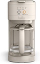 BELLA VersaBrew 2-in1 Coffee Maker, K-Cup compatible, Brew 3 Sizes Carafes & Single Serve Cups, Dishwasher Safe Reusable Filter & Filter Holder, Iced Coffee Function, 60oz Tank, Oatmilk