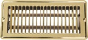Stamped Brass Floor Register