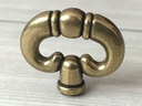 Antique Bronze Vintage Style Drawer Knob Ring with Back Plate Antique Black Bronze Drawer Pull Dresser Pull Cabinet Knob Kitchen Door Knob Hardware Cabinet and Furniture Knobs Cabinet Hardware