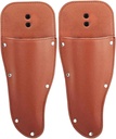 2pcs Pliers Holster, Garden Pruner Sheath, Premium PU Leather Holster Protective Case Cover Scabbard for Gardening Pruning Shears Scissor