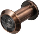 Gadpiparty Safety Wide Angle Door Viewer with Privacy Cover -Theft Peephole for Home Office and Hotel Use Full Copper Construction for Enhanced Security and Visibility