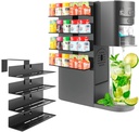 Flavor Pods Holder for Ninja Thirsti WC1001 Soda Maker, 20-Capacity Storage Rack for Ninja thirsty flavor pods, Compact & Durable Shelf for Ninja Thirsties Drink System Soda Machine (Shelf Only)