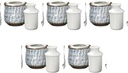 Set of 5 Somotsuke Ivy Sake Tanker, Small, 3.9 x 5.3 inches (10 x 13.5 cm) (180 cc) | Sake Tanker Setomonohonpo