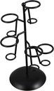 Garneck Creative Ice Cream Cone Holder Display Stand Iron Waffle Rack for Cones Stable Design High Finish for Desserts and Decorations