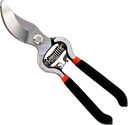 Garden Guru Indestructible Titanium Garden Clippers - Professional Bypass Hand Pruner Pruning Shear with Comfort Grip Handles for Gardening, Trimming, and Yard Work - Hardened Steel & Titanium Blade