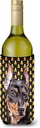 Caroline's Treasures SC9668LITERK German Pinscher Candy Corn Halloween Wine Bottle Hugger Bottle Cooler Sleeve Hugger Machine Washable Collapsible Insulator Beverage Insulated Holder