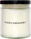 Sarcasm Word Processor Gifts, Keep Calm and Let The Word Processor Handle It, Brilliant Birthday Scent Candle from Friends, Coworker Gift Ideas, Best Gifts for Coworkers, Unique Gifts for Coworkers,