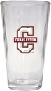 R and R Imports Cougars of Charleston 16 oz Pint Glass Officially Licensed Collegiate Product 2-Pack