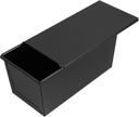 Toast Box Lid Non-stick Loaf Pan for Baking Bread and Cakes Kitchen Tool for Home Bakers for Sourdough and Sandwich Loaves