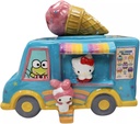 Hello Kitty and Friends Ice Cream Truck Cookie Jar, 10.25"L x 6.375"W x 8.25"H created by Blue Sky Clayworks